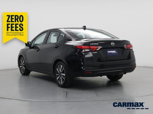 Black 2025 Nissan Versa SV
