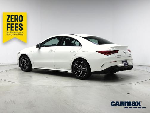 White 2022 Mercedes-Benz AMG CLA 35