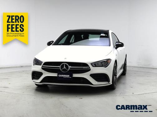 White 2022 Mercedes-Benz AMG CLA 35