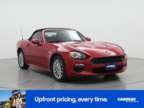 Red 2017 FIAT 124 Spider Classica