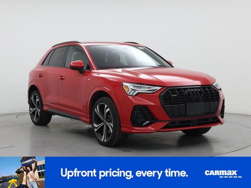 Red 2024 Audi Q3 S-Line Premium Plus