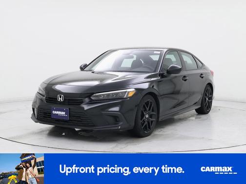 Black 2022 Honda Civic Sport