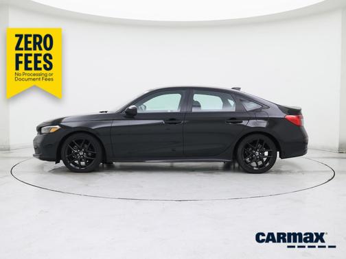Black 2022 Honda Civic Sport