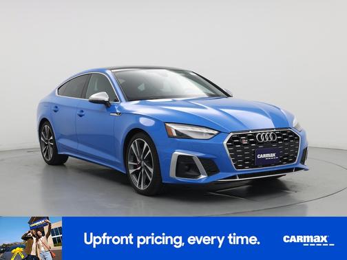 Blue 2021 Audi S5 Prestige