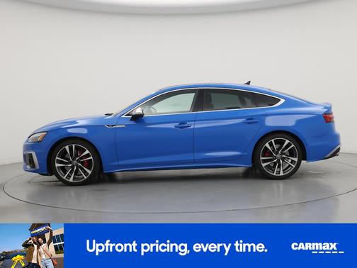 Blue 2021 Audi S5 Prestige
