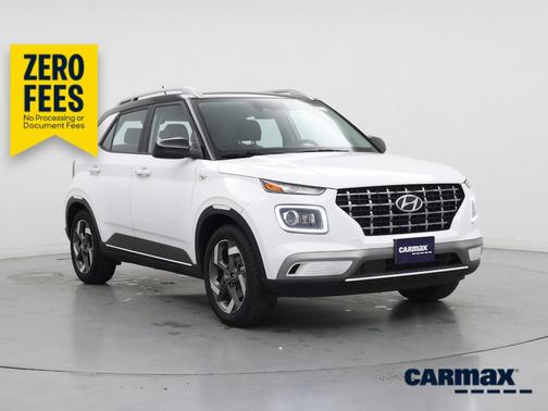 White 2023 Hyundai VENUE Limited