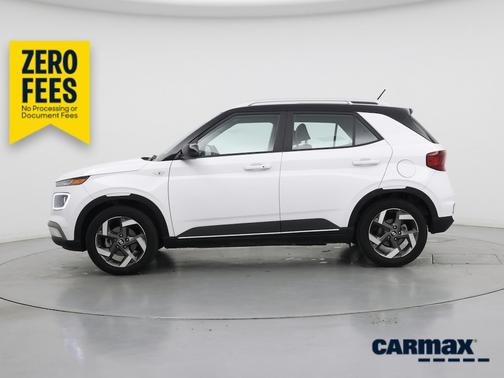 White 2023 Hyundai VENUE Limited