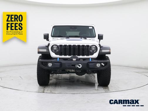 White 2024 Jeep Wrangler 4xe Rubicon