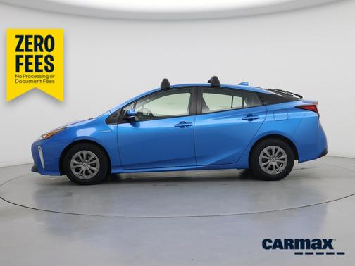 Blue 2021 Toyota Prius XLE