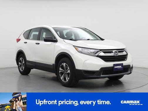 White 2017 Honda CR-V LX