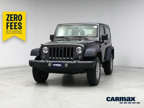 Gray 2014 Jeep Wrangler Sport