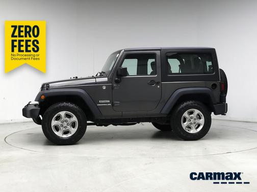 Gray 2014 Jeep Wrangler Sport