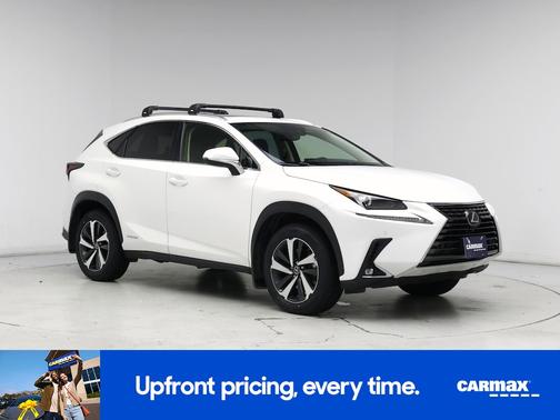 White 2021 Lexus NX 300h