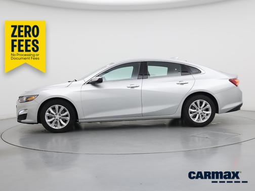 Silver 2022 Chevrolet Malibu LT