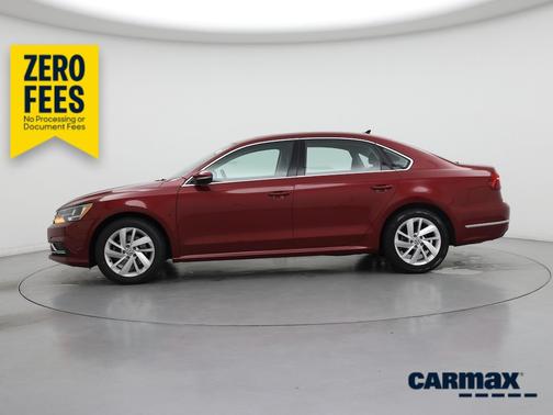 Red 2018 Volkswagen Passat SE