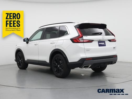 White 2025 Honda CR-V Hybrid Sport Touring
