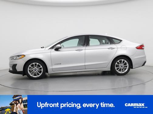 Silver 2019 Ford Fusion Hybrid SE