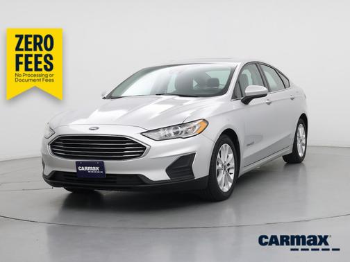 Silver 2019 Ford Fusion Hybrid SE