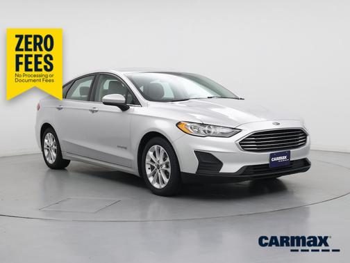 Silver 2019 Ford Fusion Hybrid SE
