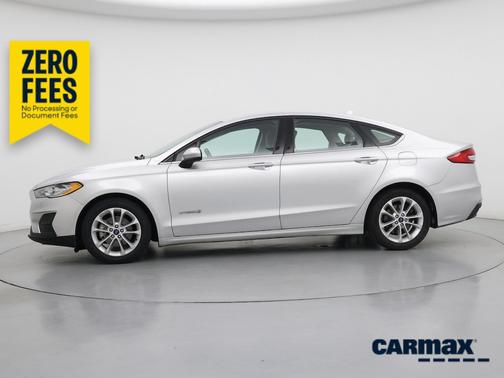 Silver 2019 Ford Fusion Hybrid SE