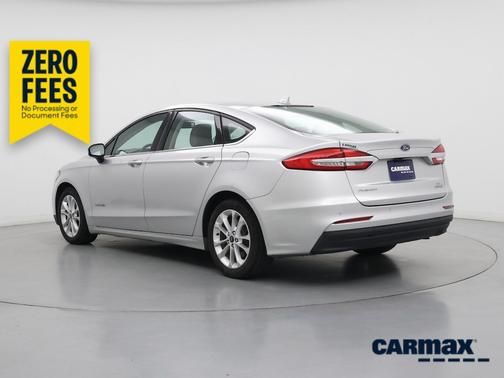 Silver 2019 Ford Fusion Hybrid SE