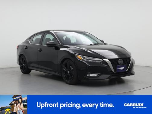 Black 2021 Nissan Sentra SR