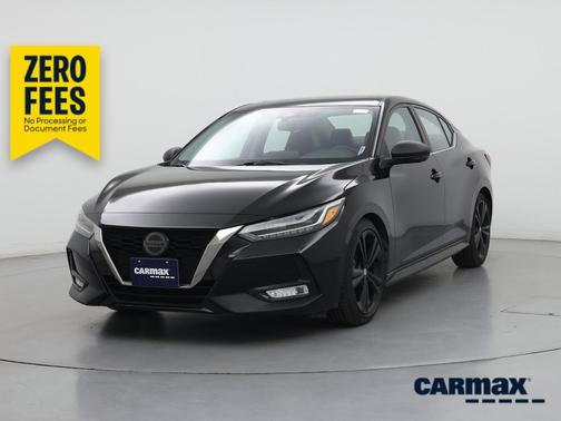 Black 2021 Nissan Sentra SR