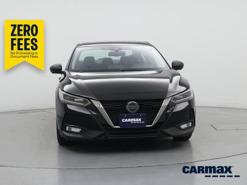 Black 2021 Nissan Sentra SR