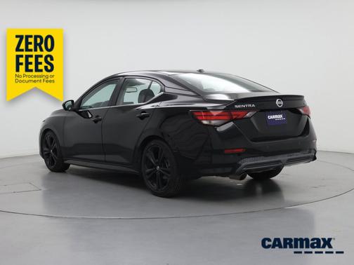 Black 2021 Nissan Sentra SR