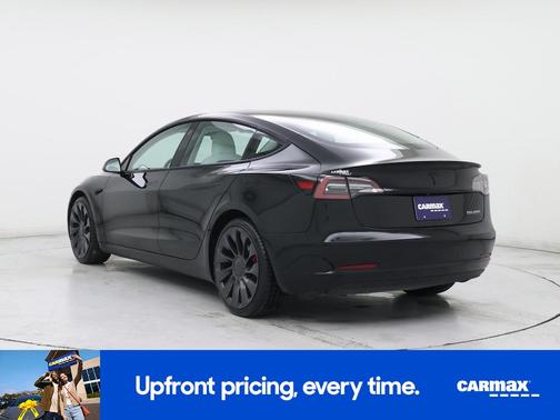 Black 2021 Tesla Model 3 Performance