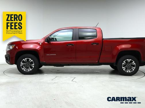 Red 2021 Chevrolet Colorado Z71