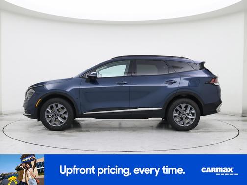 Blue 2025 Kia Sportage Hybrid SX Prestige