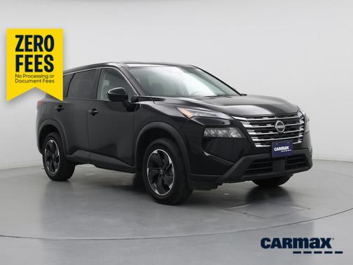 Black 2025 Nissan Rogue SV