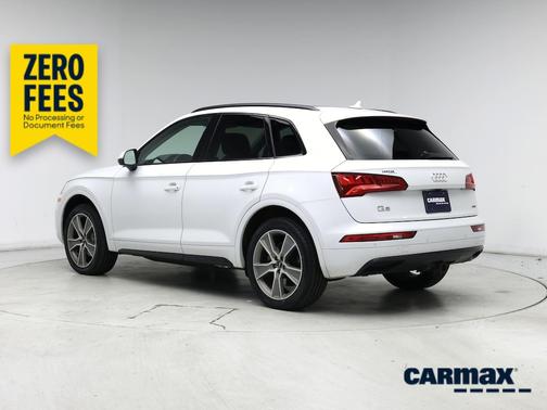White 2019 Audi Q5 Premium Plus