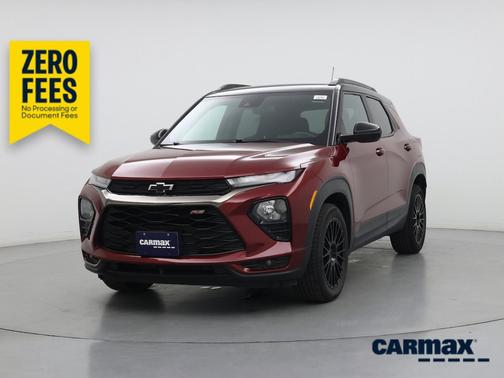 Red 2022 Chevrolet Trailblazer RS