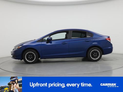 Blue 2014 Honda Civic LX