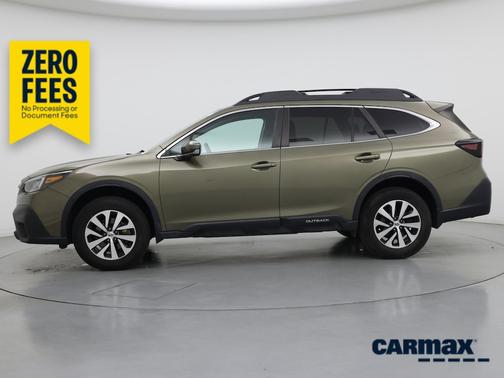 Green 2020 Subaru Outback Premium