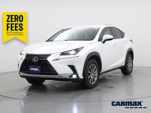 White 2019 Lexus NX 300h