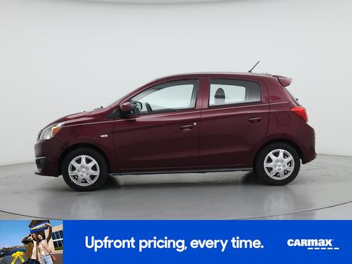 Burgundy 2017 Mitsubishi Mirage ES