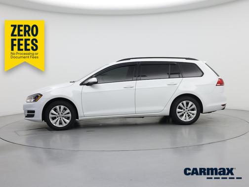 White 2017 Volkswagen Golf S