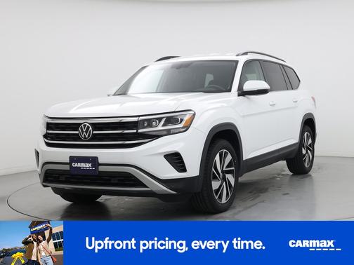 White 2021 Volkswagen Atlas SE w/Tech