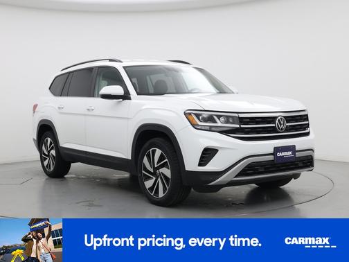White 2021 Volkswagen Atlas SE w/Tech