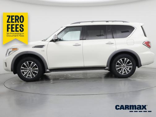 White 2020 Nissan Armada SL