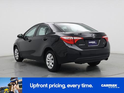 Black 2015 Toyota Corolla LE