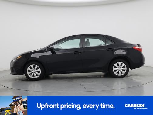 Black 2015 Toyota Corolla LE
