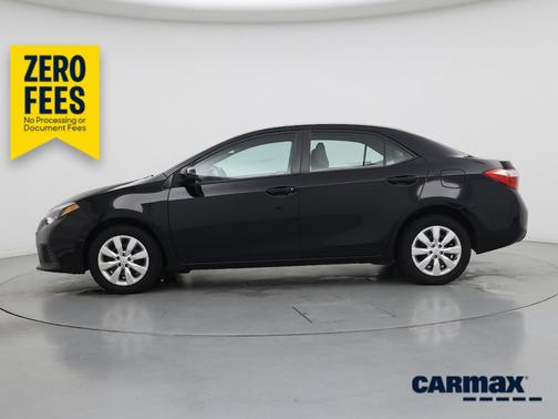 Black 2015 Toyota Corolla LE