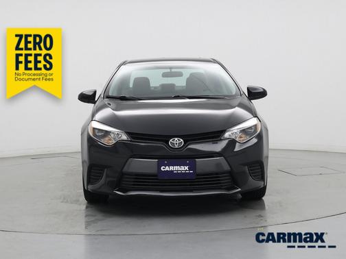 Black 2015 Toyota Corolla LE