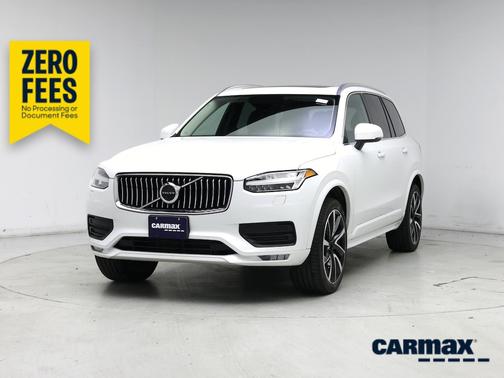 White 2021 Volvo XC90 T6 Momentum