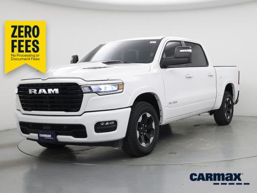 White 2025 RAM 1500 Laramie