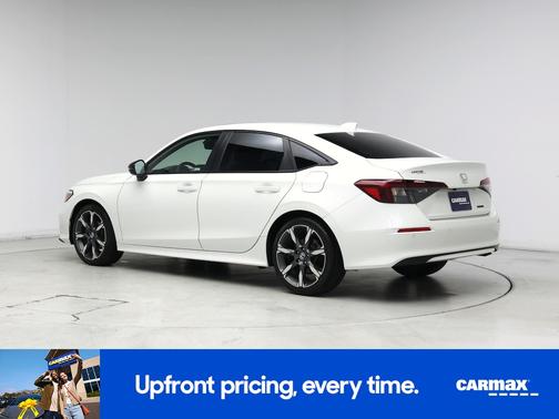 White 2026 Honda Civic Hybrid Sport Touring